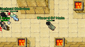 Wizard Of Main on screen