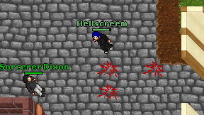 Hellscreem on screen