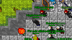 Nightwriter on screen