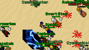 Kunia Master on screen