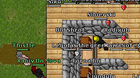 Old Shrot on screen