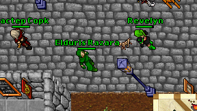 Elduris Razara on screen