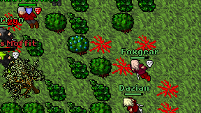 Foxgear on screen