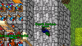 Dark totox on screen