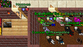 Texor on screen