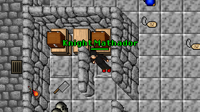 Knight Mathador on screen