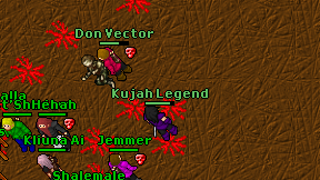 Kujah Legend on screen