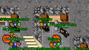 Druiddy on screen