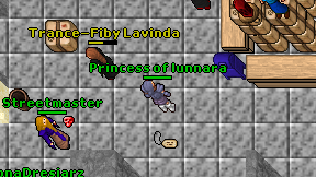 Princess of lunnara on screen