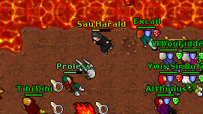 Sau Harald on screen