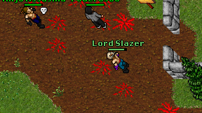 Lord Slazer on screen