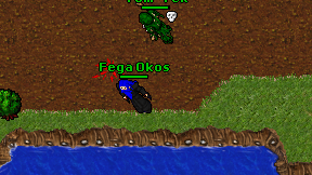 Fega Okos on screen
