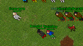 Knight togal on screen