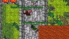 Paladino Vampire on screen
