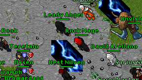 Rock Mage on screen