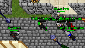Poko Knigth on screen