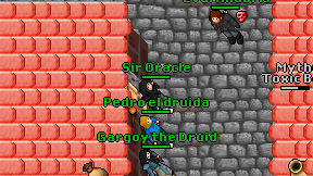 Sir Oracle on screen