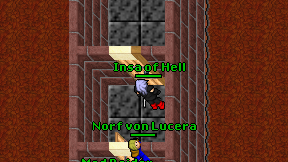 Insa of Hell on screen