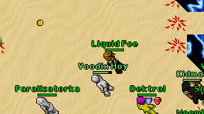 Liquid Foe on screen