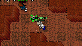 Monom on screen