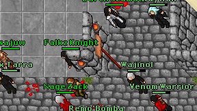 Falkz Knight on screen