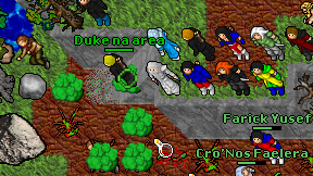Duke na area on screen