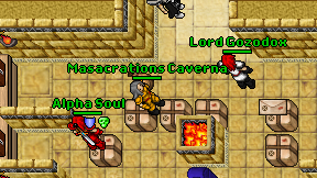 Masacrations Caverna on screen