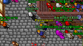 Pyrroman on screen