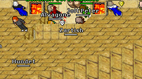 Zartish on screen