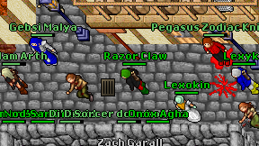 Razor Claw on screen