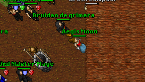 Aegis Moon on screen