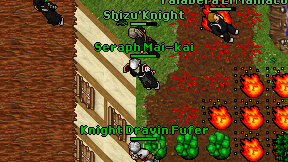 Knight Dravin Fufer on screen
