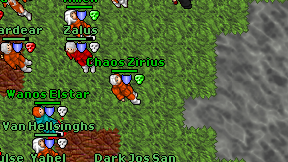 Chaos Zirius on screen