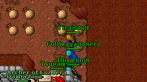 Tirandalf on screen