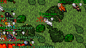 Teterion on screen