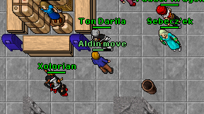 Aldin move on screen