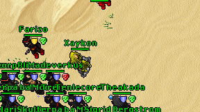 Xaykon on screen