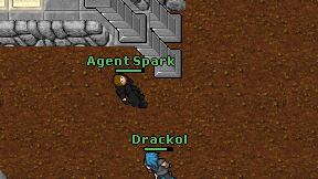 Agent Spark on screen
