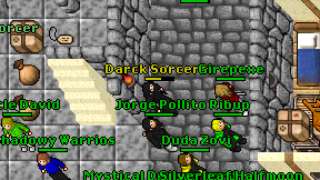 Darck Sorcerer on screen