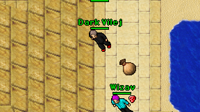 Dark Vilej on screen