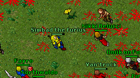 Simbad the furius on screen