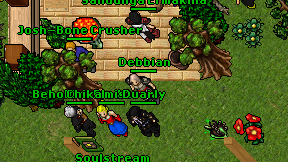Debbian on screen