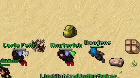 Emojens on screen