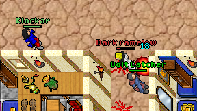 Dark ramelow on screen