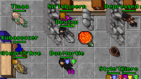 Dextro on screen