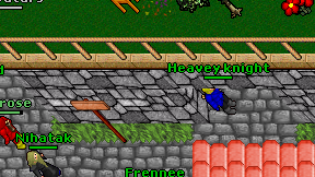 Heavey knight on screen