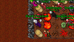 Dark'firewall on screen