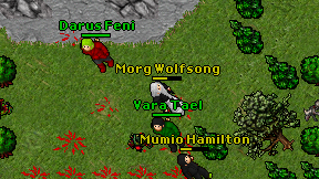 Morg Wolfsong on screen