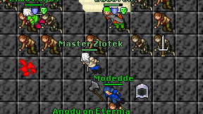 Master Zlotek on screen