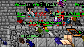 Dark Homer on screen
